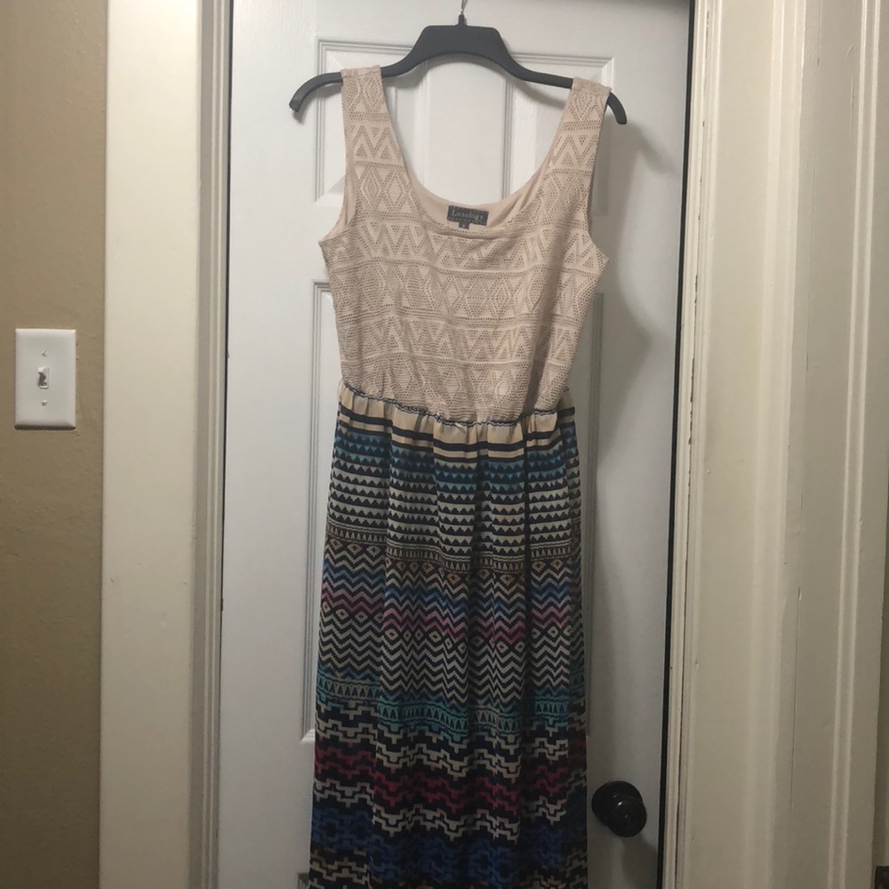 Long maxi summer dress